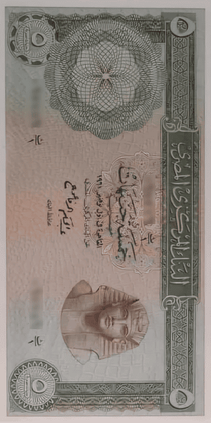 5 Egyptian Pounds Spider